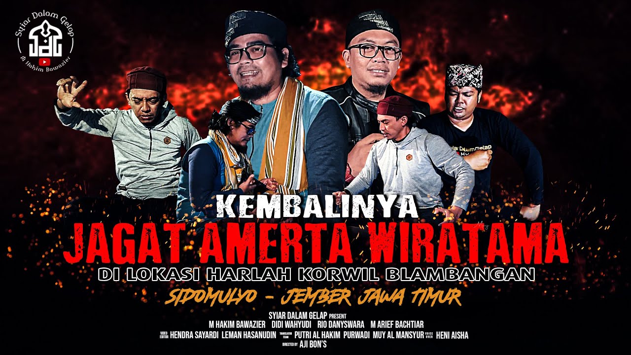Kembalinya Jagat Amerta Wiratama di harlah korwil Blambangan | Syiar Dalam Gelap | M Hakim Bawazier