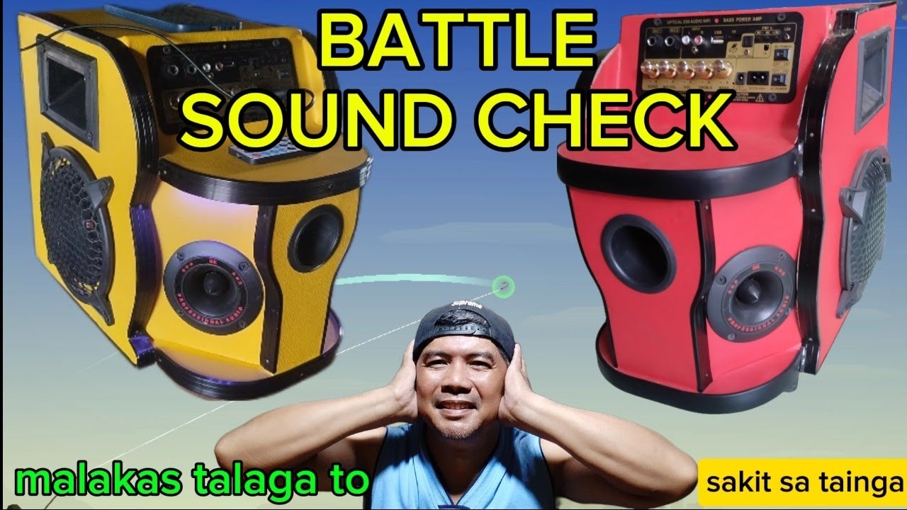 MINI VIDEOKE BATTLE SOUND CHECK@novsaitv9023