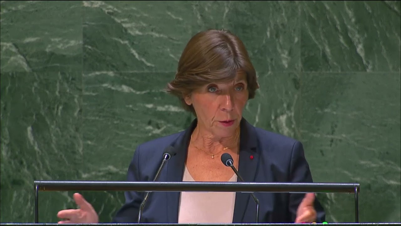 Discours de Mme Catherine Colonna à l’Assemblée générale des Nations Unies