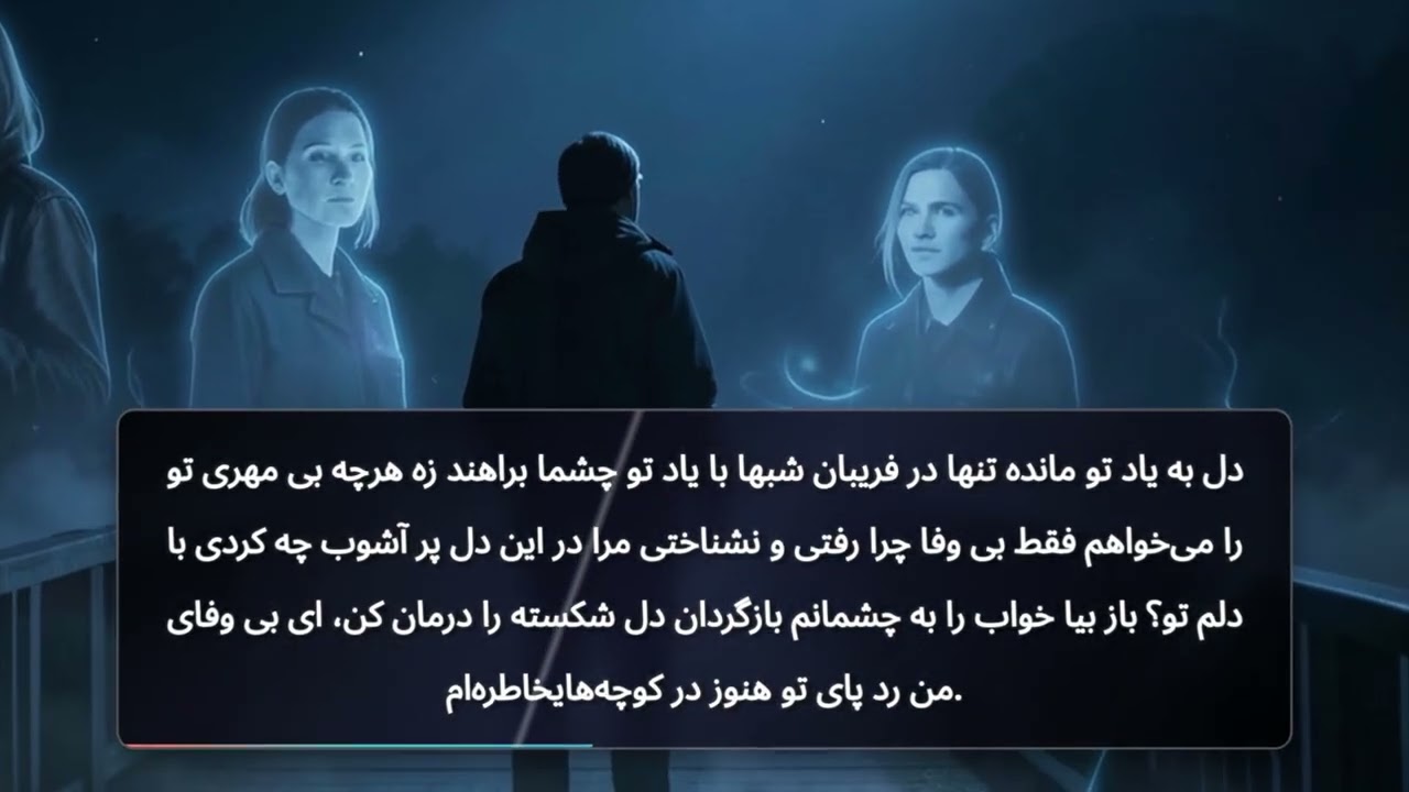 خواب از چشمانم ربودی ای بیوفا, AI cover اهنگ با هوش مصنوی, احمد ظاهر