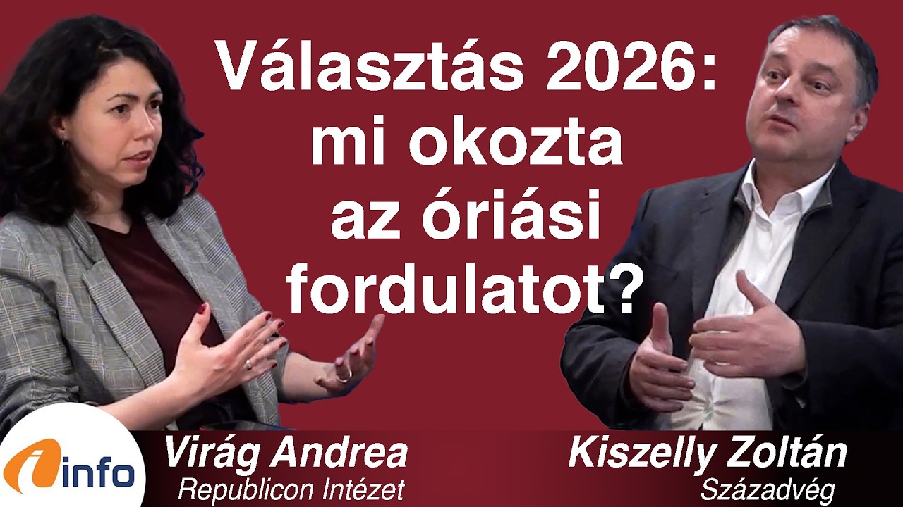 V&aacute;laszt&aacute;s 2026: mi okozta az &oacute;ri&aacute;si fordulatot? Vir&aacute;g Andrea &eacute;s Kiszelly Zolt&aacute;n, Infor&aacute;di&oacute;, Ar&eacute;na