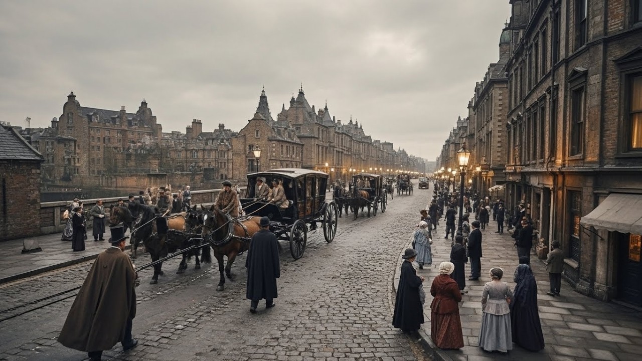 A walk through London in 1800: A Cinematic Journey Through Fog, Cobblestones & History”