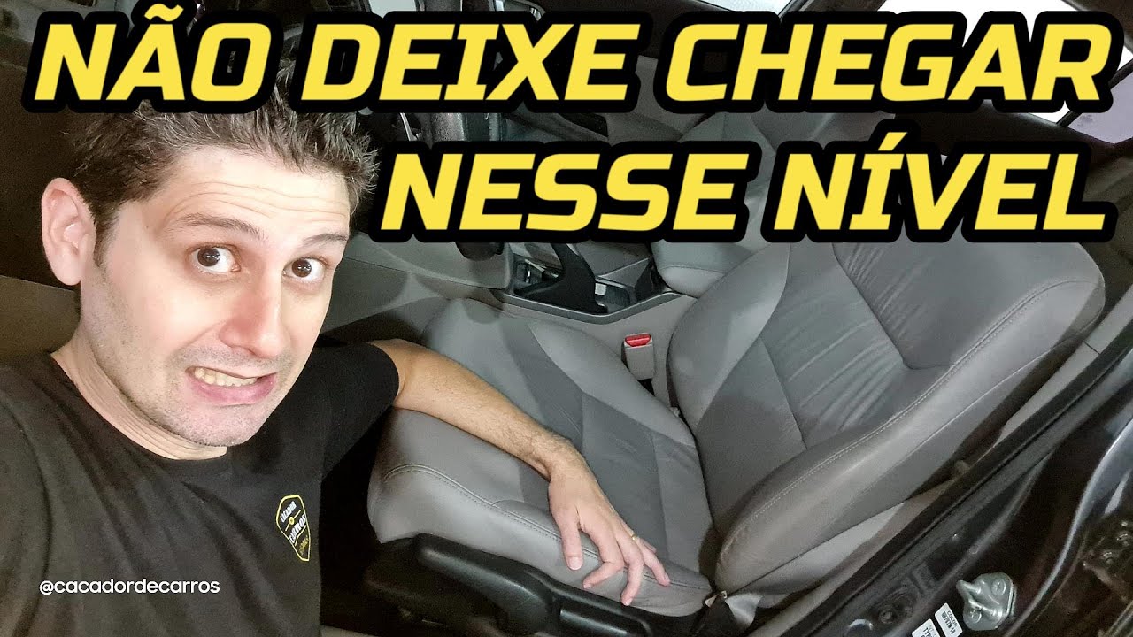 Como limpar banco de couro do carro // Caçador de Carros