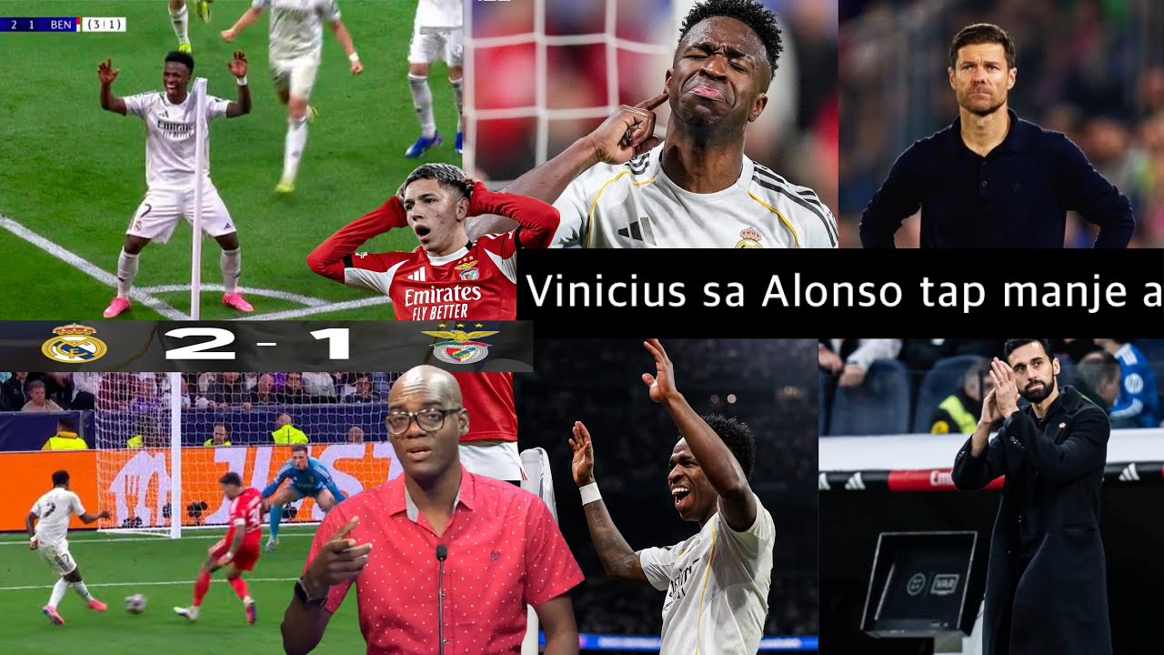 Fred sou Vinicius ki re jwenn bon fòm li nèt ki bay Real Madrid kalifikasyon sa, Alonso wont anpil