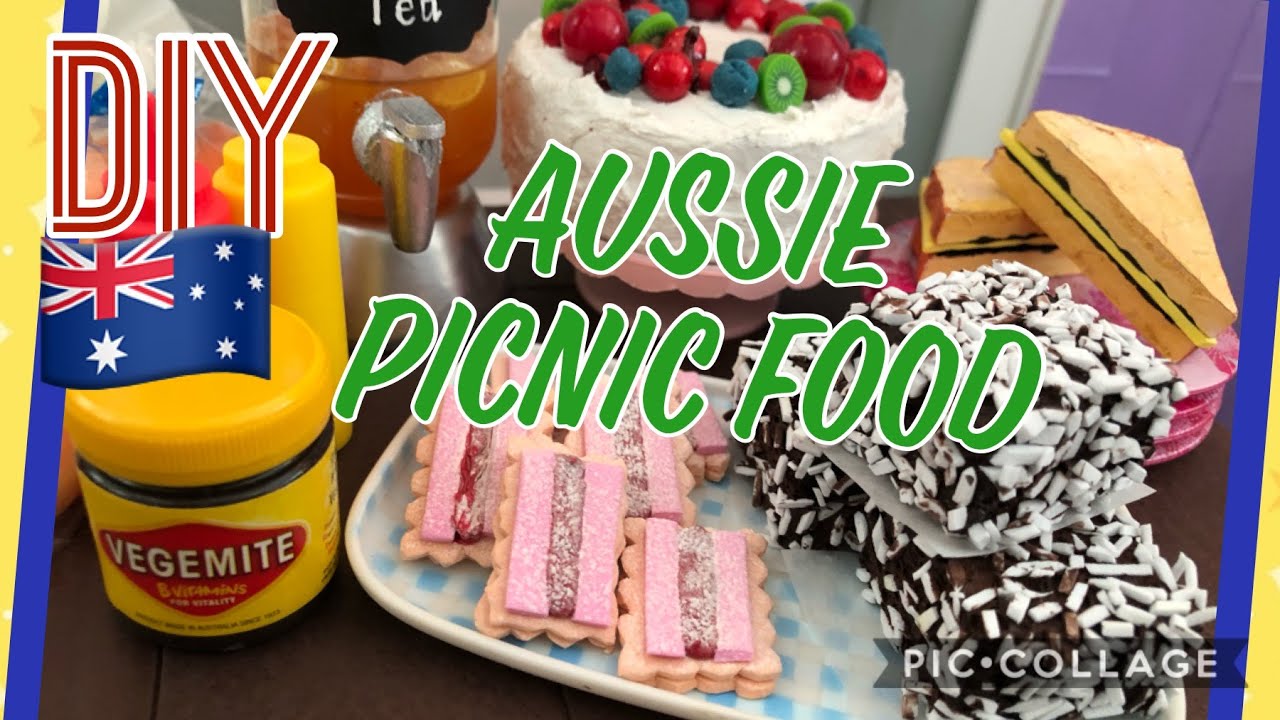 DIY - American Girl - Aussie Picnic Food