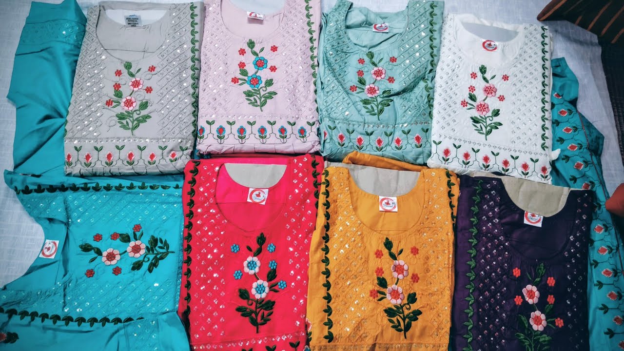 Party wear dresses what's app 8328188001 single kurti courier # soft # Instagram # ramjan special 
