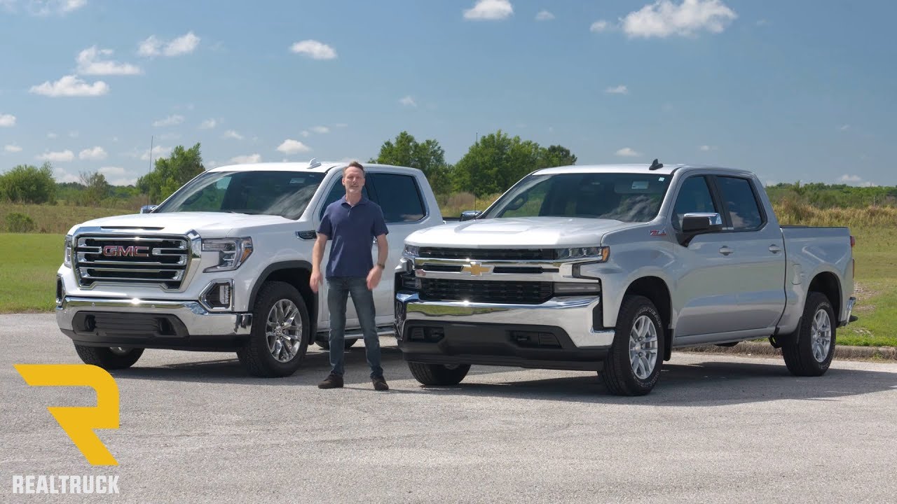 Comparing 2019 Chevy Silverado 1500 and 2019 GMC Sierra 1500