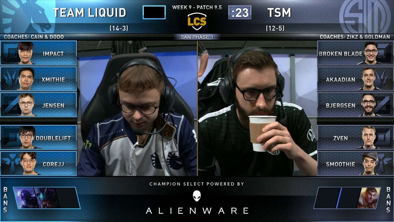 TL vs TSM - 2019 LCS Spring Split Week 9 Day 2 - Team Liquid vs Team SoloMid