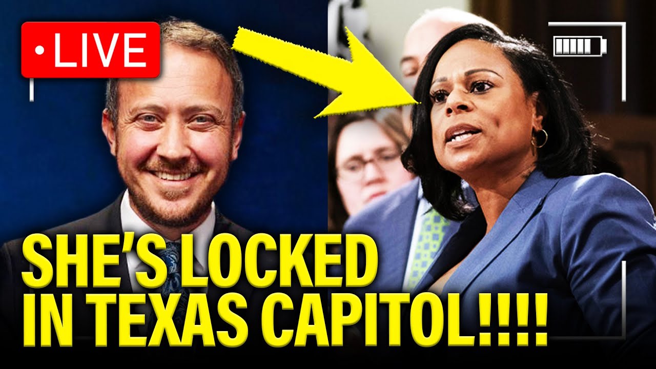 LIVE: Texas Rep LOCKED UP in  Capitol SPEAKS OUT!!