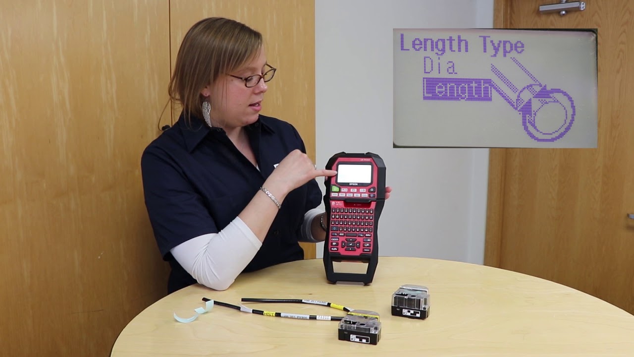 Epson's Labeling Tips: Wire/Cable Marking: Fast and Easy Wire and Cable Wraps