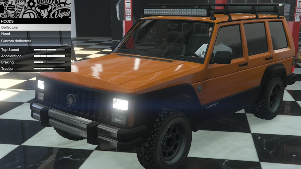 GTA 5 - DLC Vehicle Customization - Canis Seminole Frontier (Jeep Cherokee)