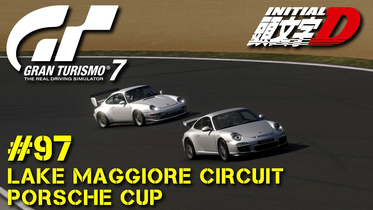 Gran Turismo™ 7 Maggiore Lake Maggiore Circuit Porsche Cup (#97) - Initial D