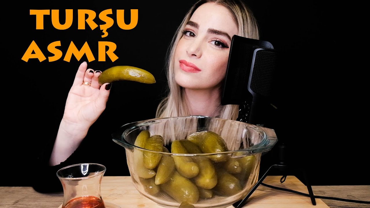 TURŞU ASMR |Tek seferde ka&ccedil; tane yiyebilirsin? |Asmr T&uuml;rk&ccedil;e