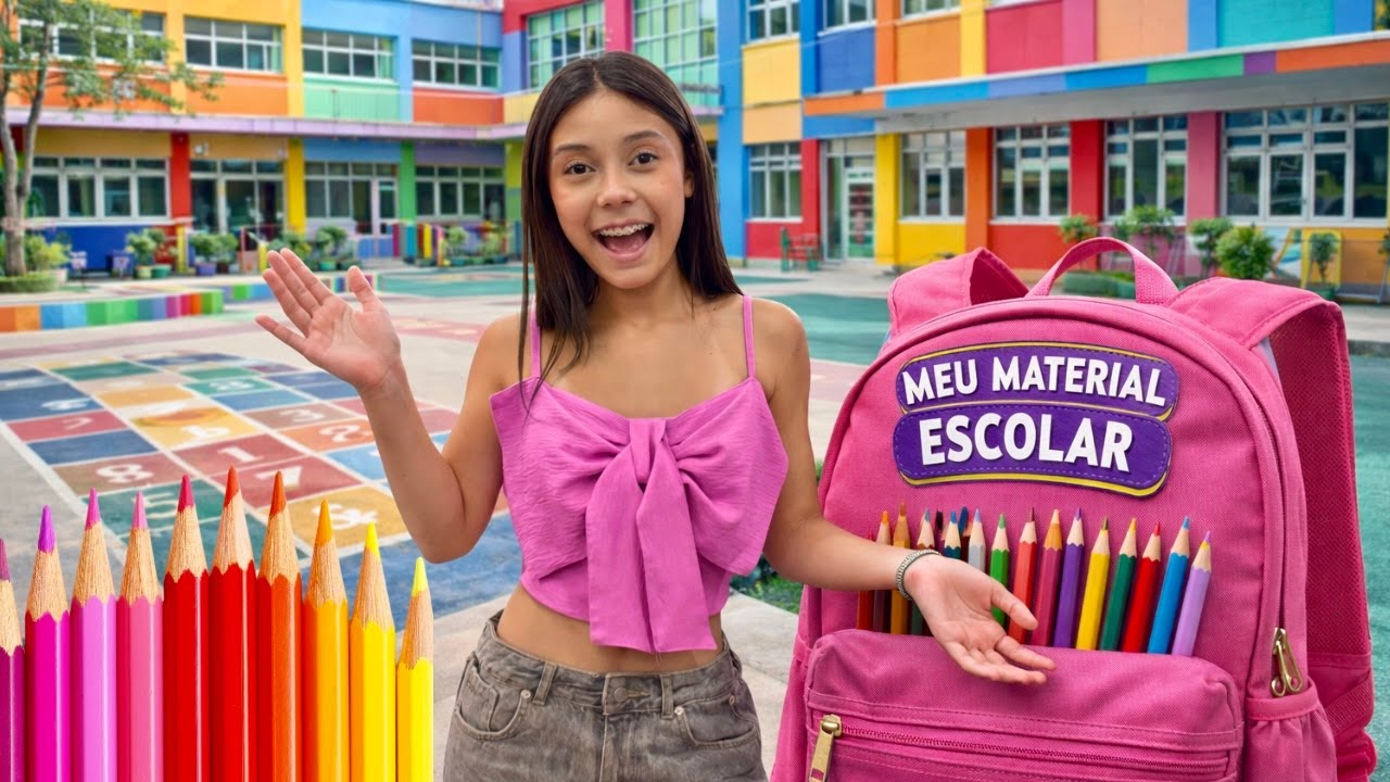 Finalmente Comprei Os Meus Materiais Escolares ! Um Mais Lindo Que o Outro !