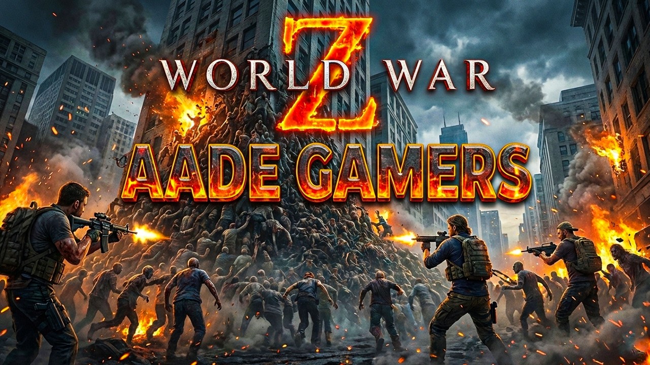 Aaj Lenge Zombies Se Panga😨 | World War Z | Aade Gamers #worldwarz #zombie #horror #zombieapocalypse