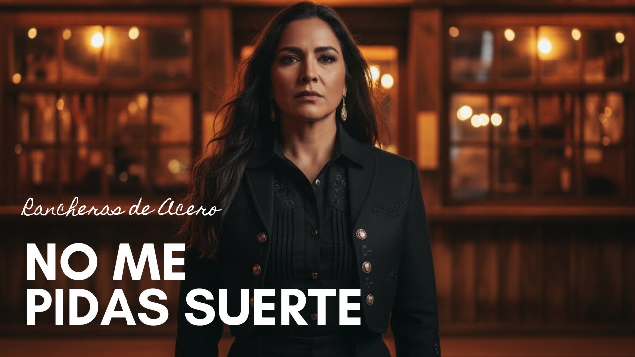 No Me Pidas Suerte | Ranchera Fuerte de Mujer | Canción de Desamor y Dignidad