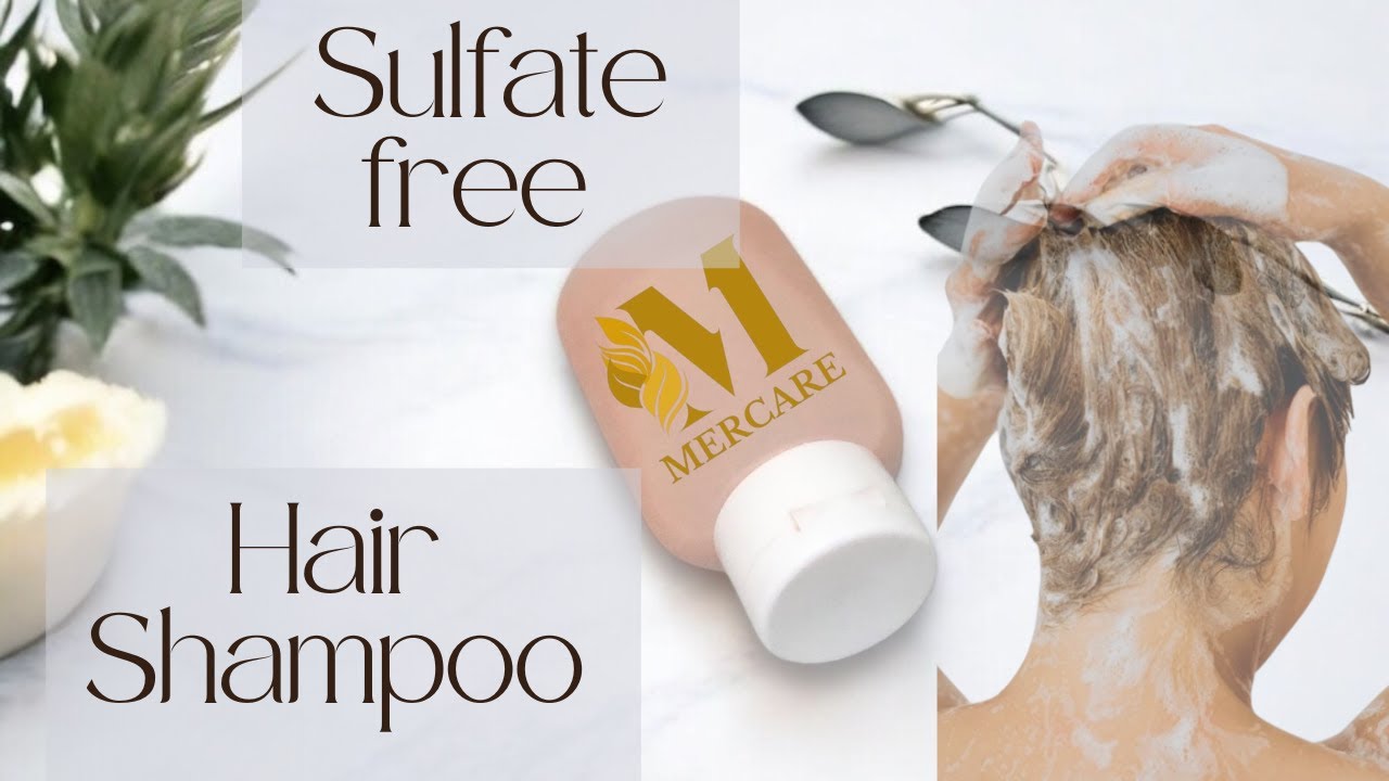 DIY Sulfate-Free Shampoo: Natural Care for healthy hair شامبو طبيعى خالى من السلفات عناية صحية للشعر