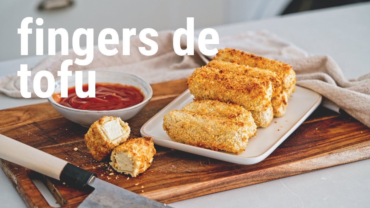 FINGERS DE TOFU SUPER CRUJIENTE - el tofu m&aacute;s crujiente que probar&aacute;s