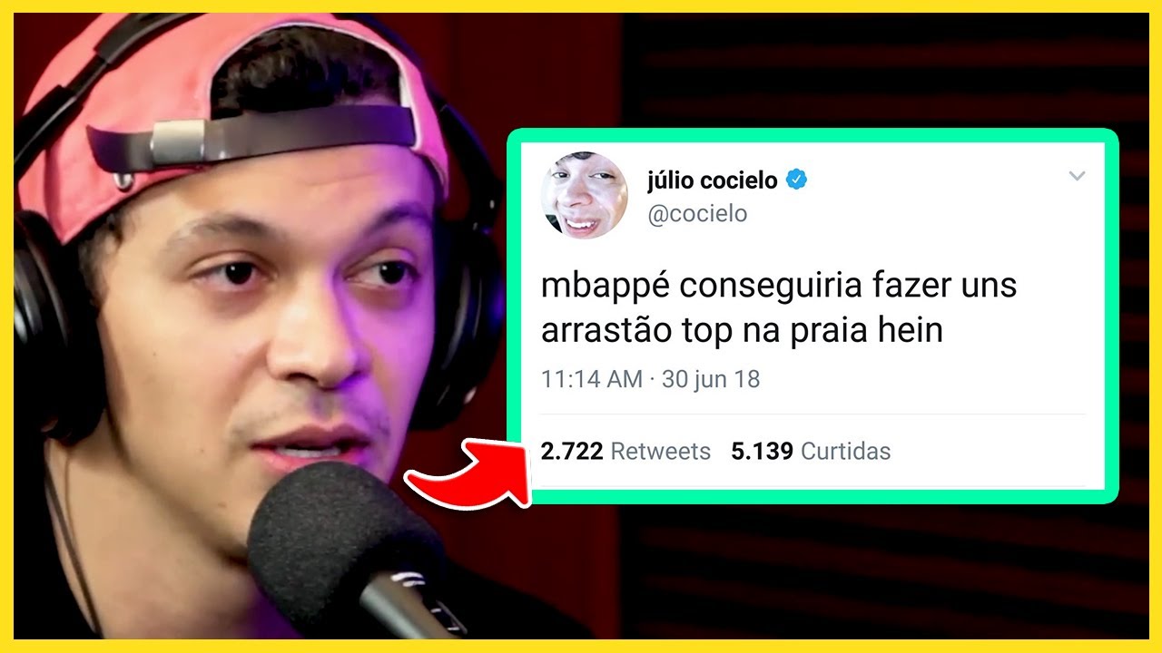 COCIELO SOBRE PIADA COM MBAPP&Eacute; | Cortes Podcast