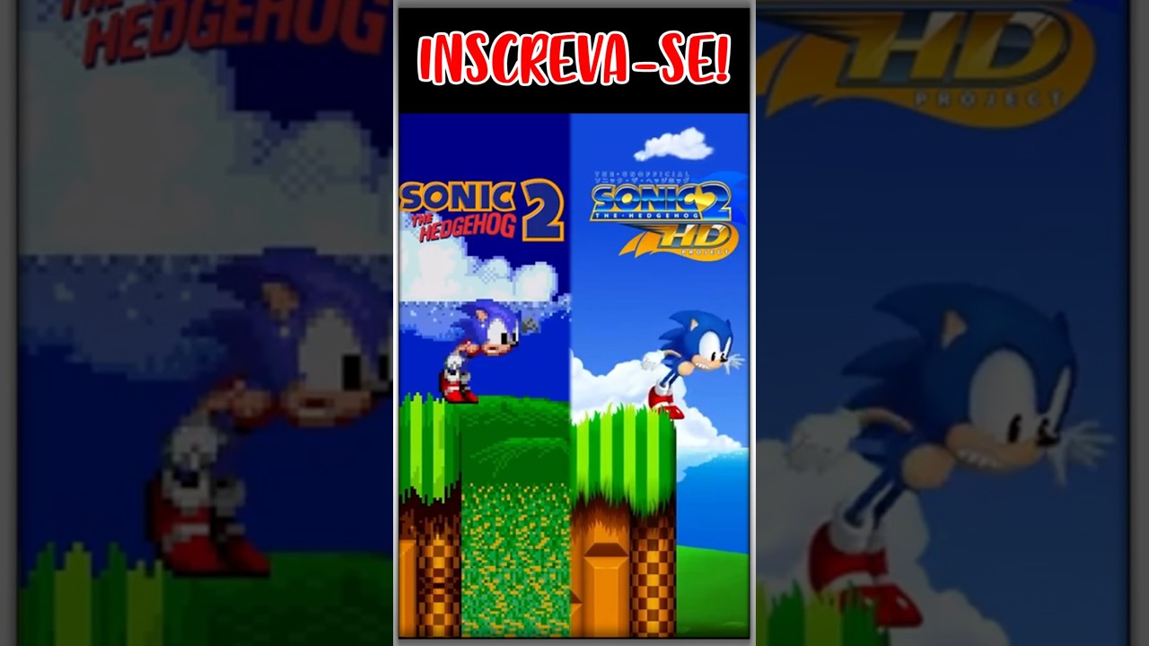 SONIC 2 Pixel vs SONIC 2 HD 