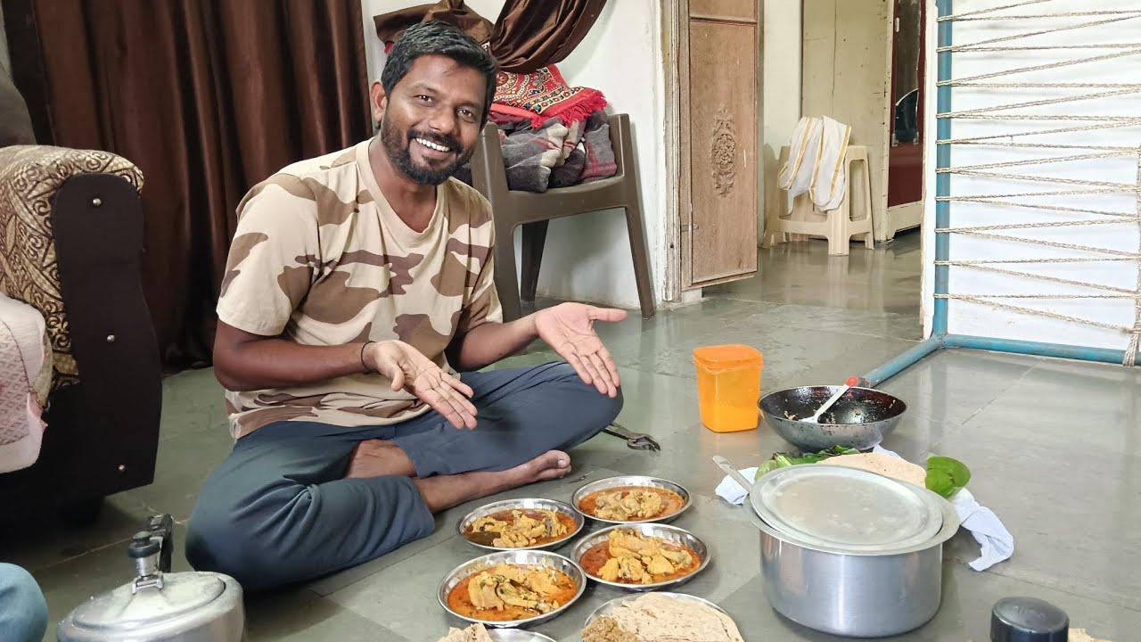आज मी बनवलं मस्त चिकन 🍗| आज घरी चिकन पार्टी केली 😀|