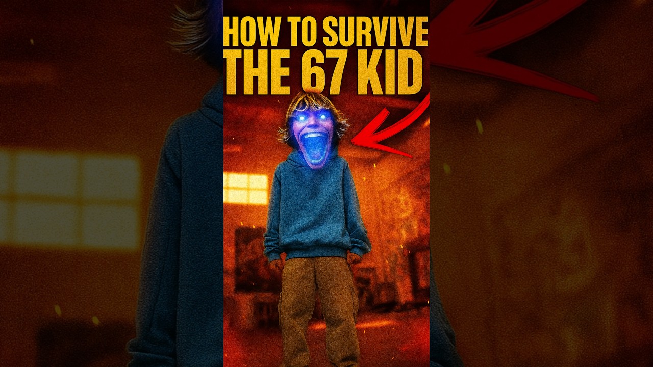 HOW TO SURVIVE THE 67 KID 😱👣🚨