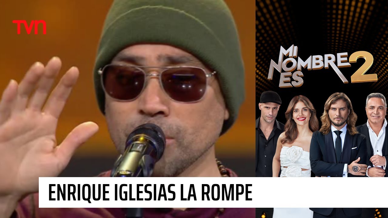 Jurado se deshace en elogios al escuchar a Enrique Iglesias | Mi nombre es 2