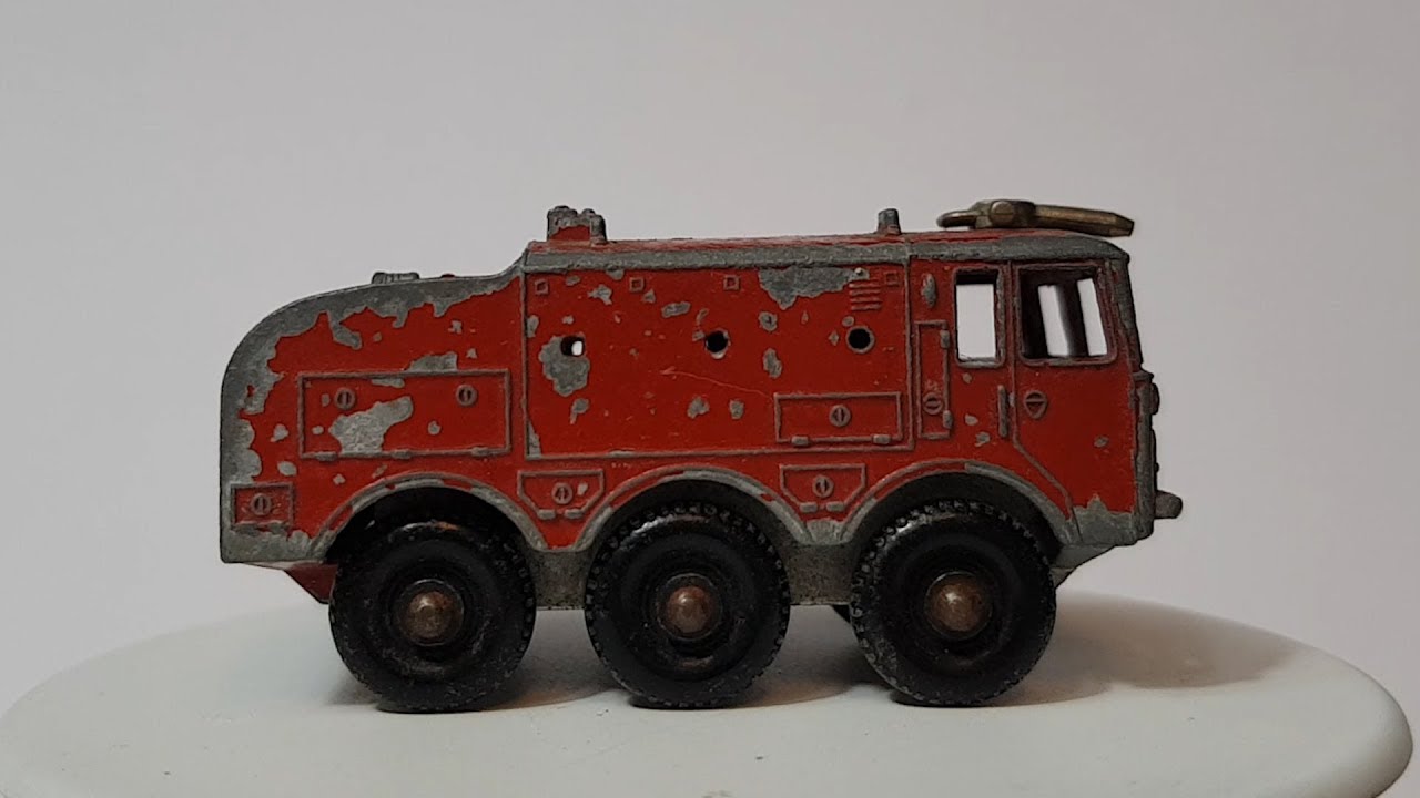 MATCHBOX Restoration No 63b Foamite Crash Tender 1964