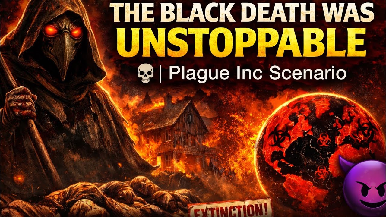 Black Death Domination ☠️ | How I Beat It | Plague Inc Scenario