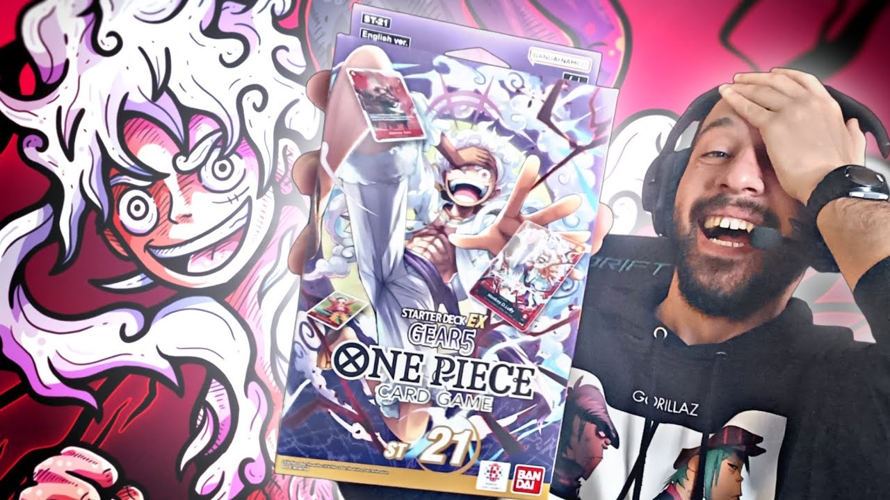 Apertura Starter Deck EX GEAR 5 ST21 | ONE PIECE CARD GAME