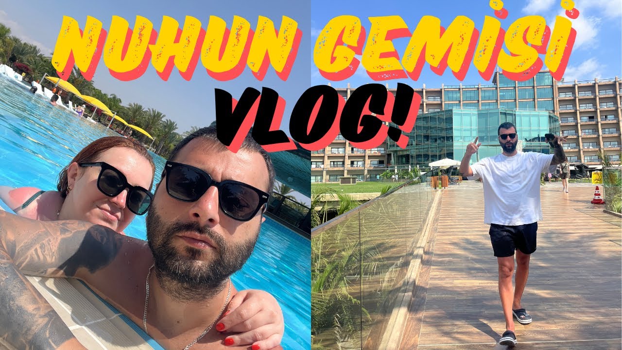Nuhun Gemisi Otel Vlog! 🇨🇾 Noah's Ark Deluxe Hotel Spa