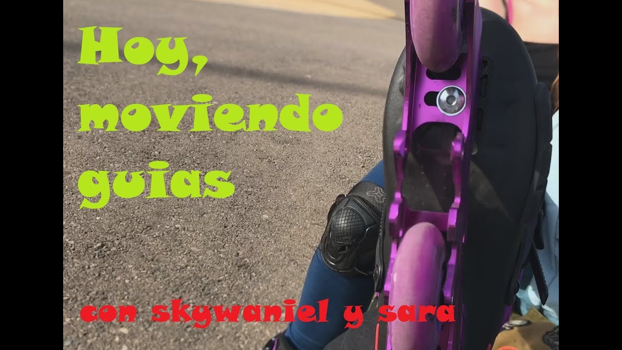 Vamos a desplazar la guía amigos