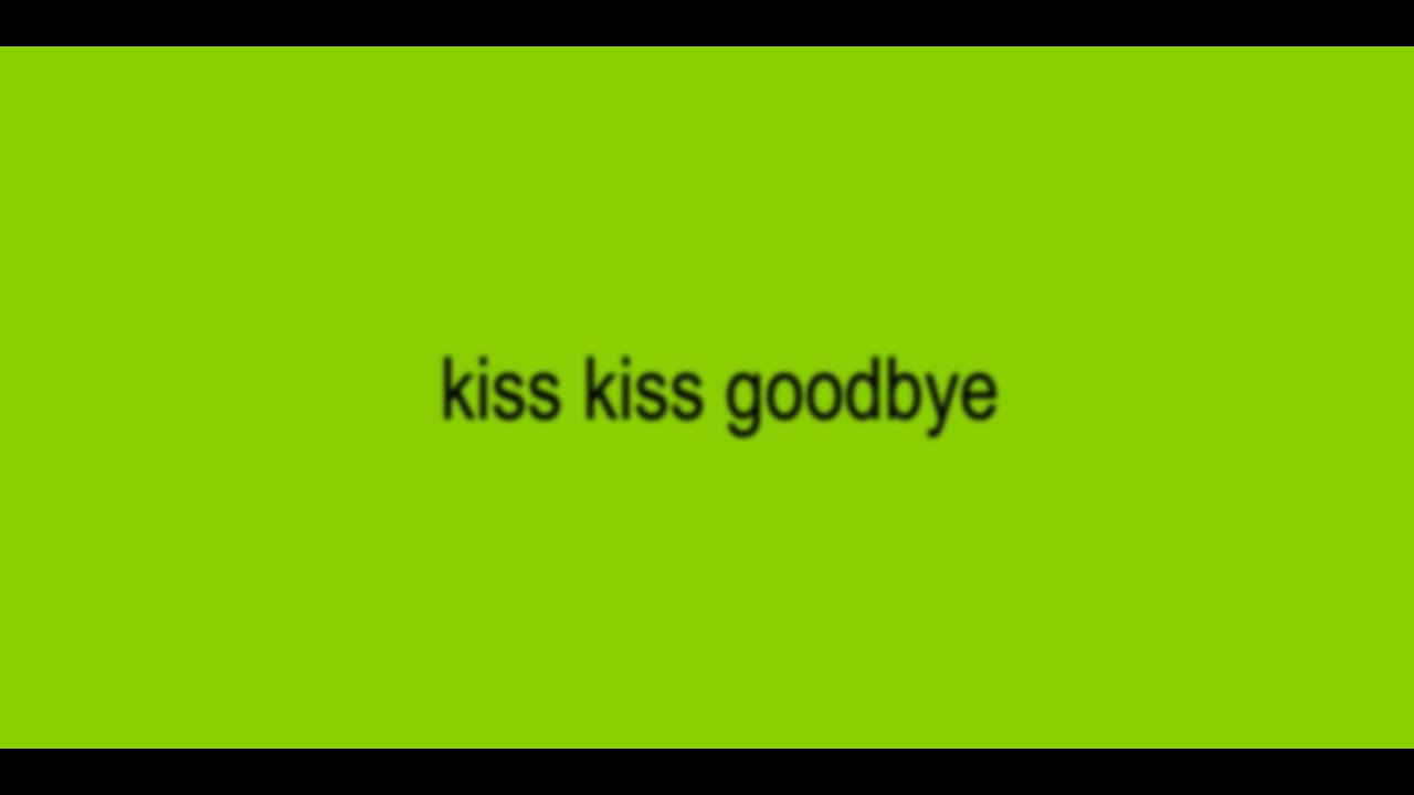 Charli xcx - Kiss kiss goodbye (unofficial lyric video) [FLASH WARNING]