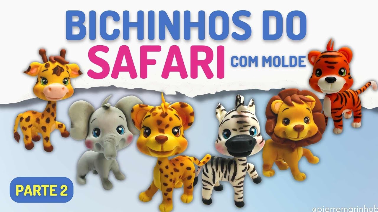 Bichinhos do Safari  em BISCUIT | Parte 2