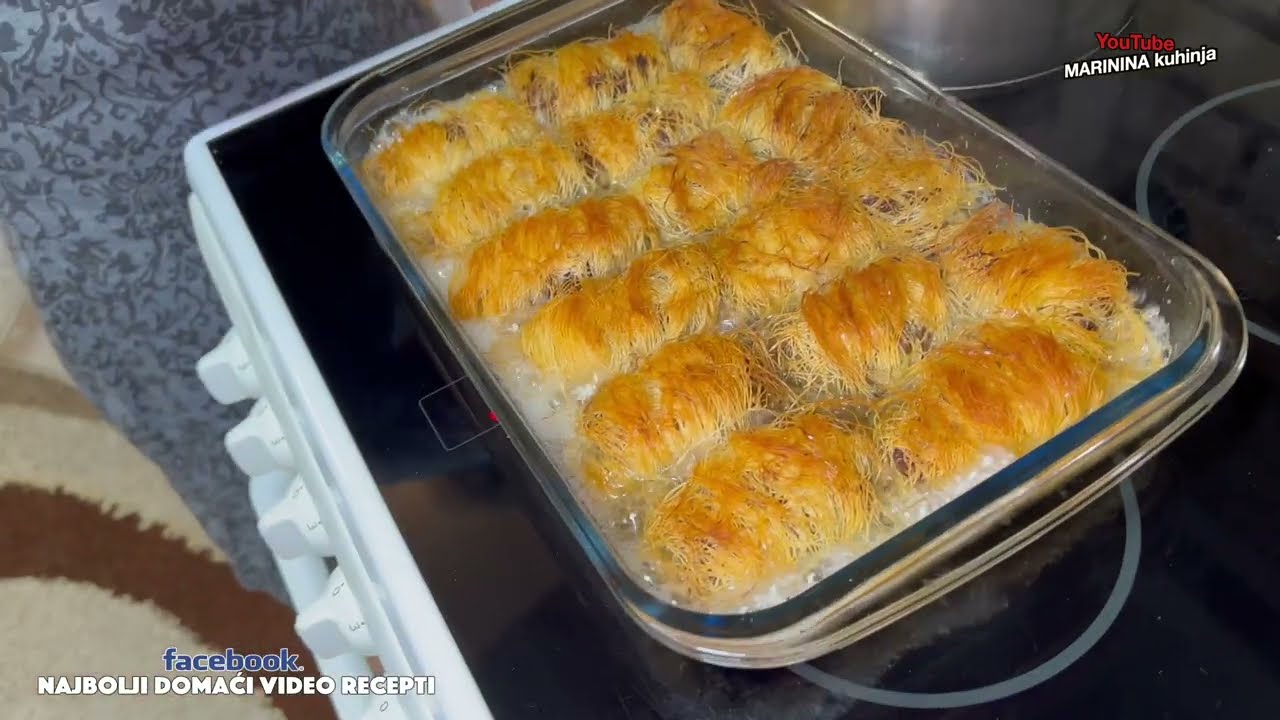 Najlepše slatko sa kadaifom i čokoladom za svaku priliku - turski recept