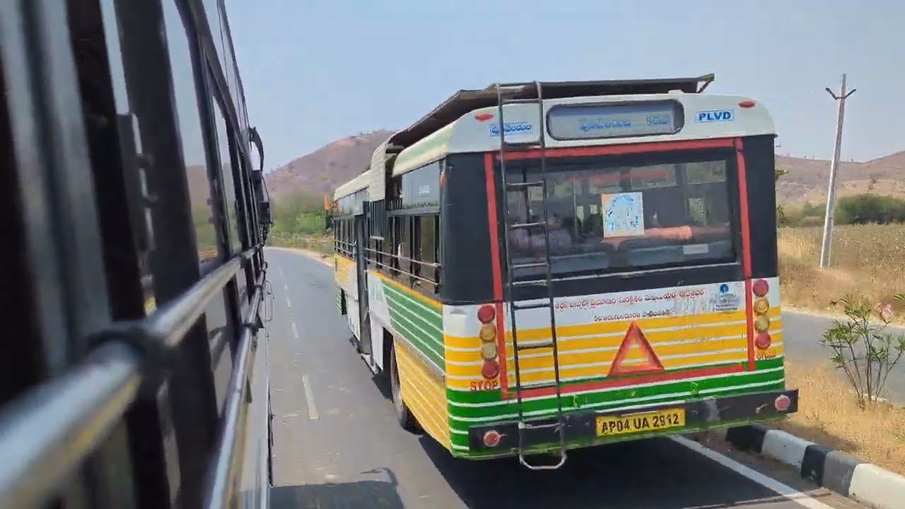 Kadapa To Pulivedula Ultra Deluxe Full Bus Journey | 4K