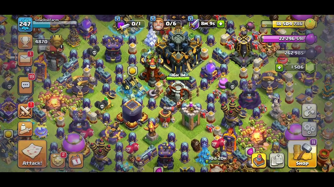 119k Dark Elixir In 20 Min! No Boost! Best Dark Elixir Farming Strategy Happens In Titan 1!