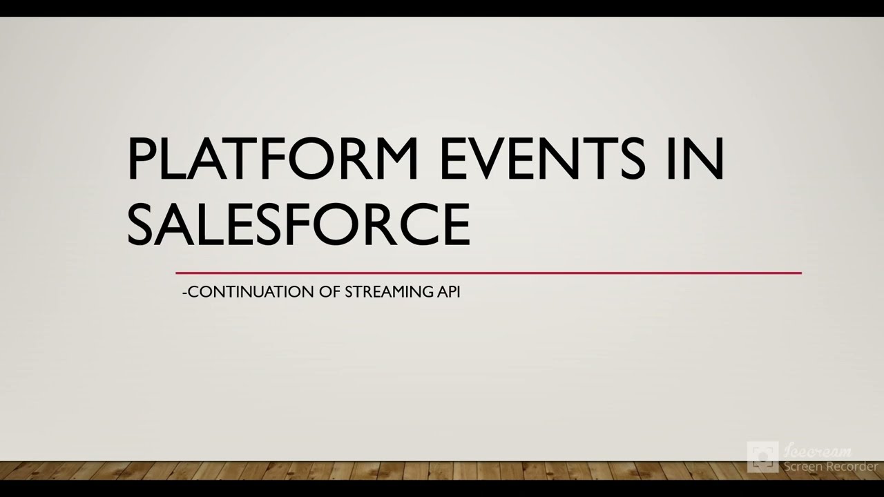Platform Events in Salesforce | Subscribe to Platform Events using LWC empApi