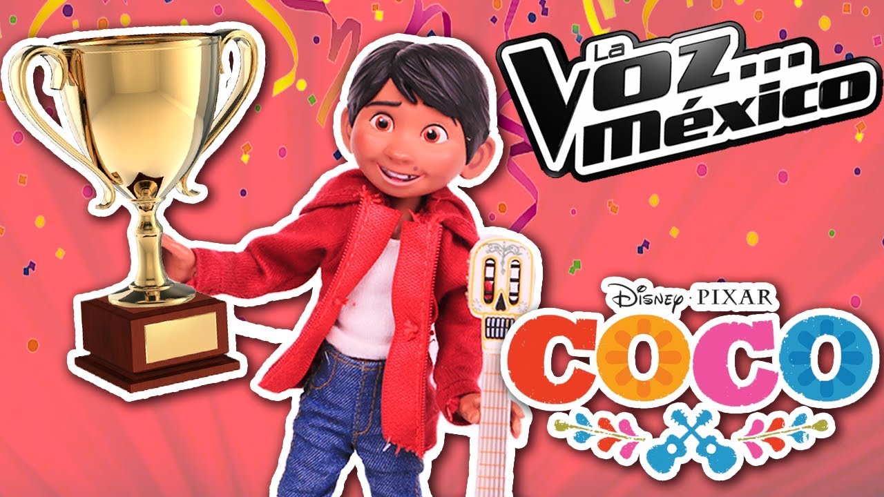 COCO Miguel asiste al Casting de LA VOZ MEXICO para ser un GRAN CANTANTE - Juguetes Fantasticos