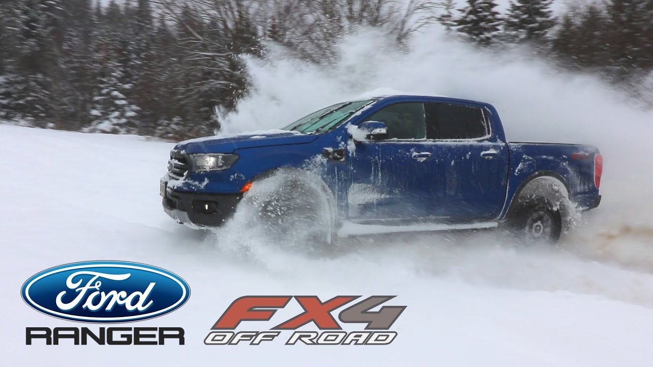 Ford Ranger Fx4 для бездорожья | Внедорожное вождение снега и удовольствие!