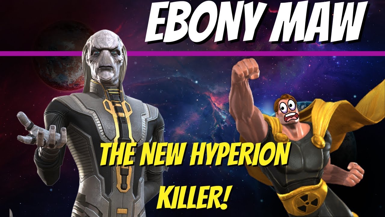 Ebony Maw is officially the NEW HYPERION KILLER! Ultimate Power Control-Marvel Contest of Champions
