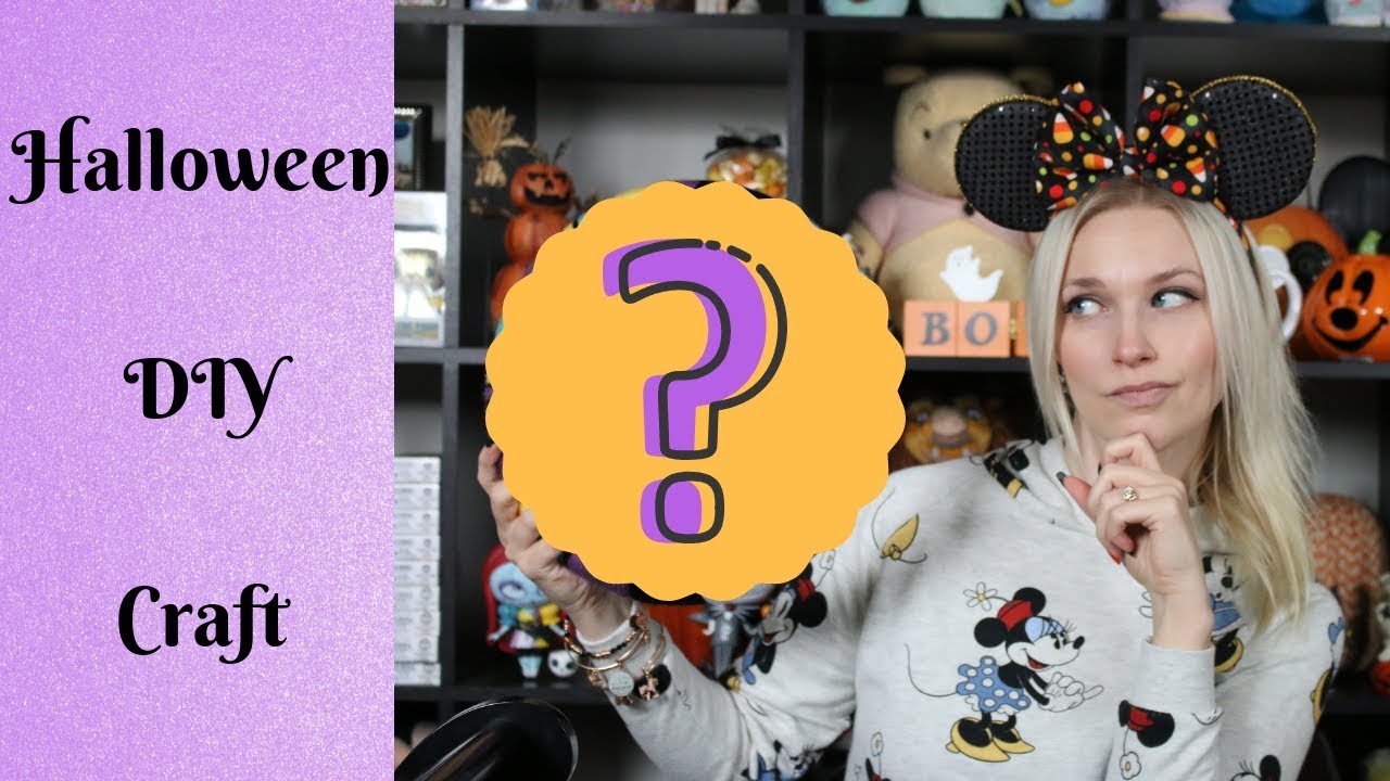 Disney DIY Halloween Craft