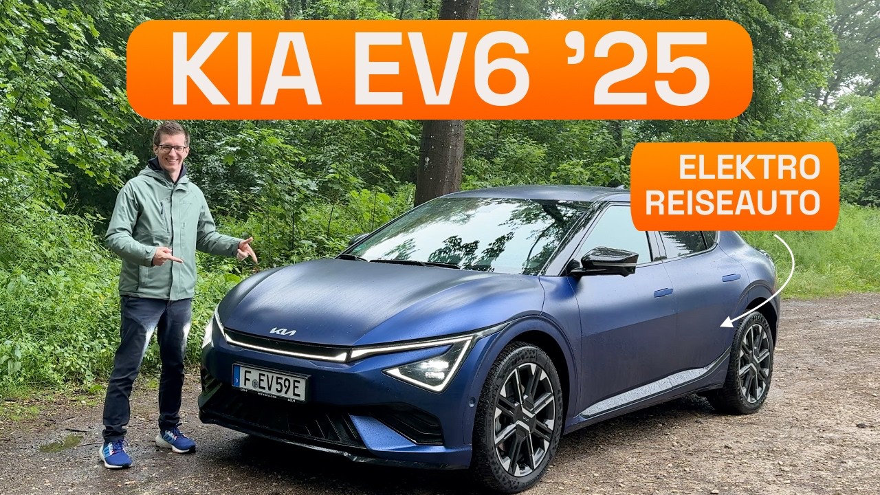 🔋 2025 Kia EV6 AWD: Schneller und Weiter Reisen mit dem Facelift - Autophorie