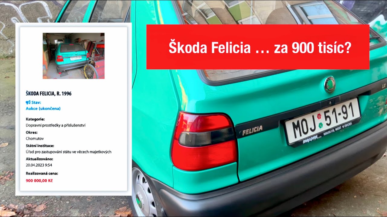 Škoda Felicia … za 900 tisíc?