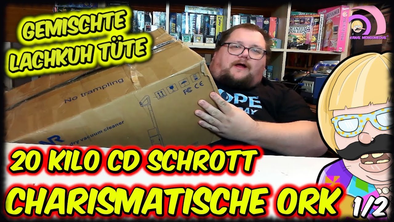 Mongotar: CHARISMATISCHER ORK - 20 Kilo eBay-Schrott! es wird Wild! 1/2 |Kanal Mongomedial