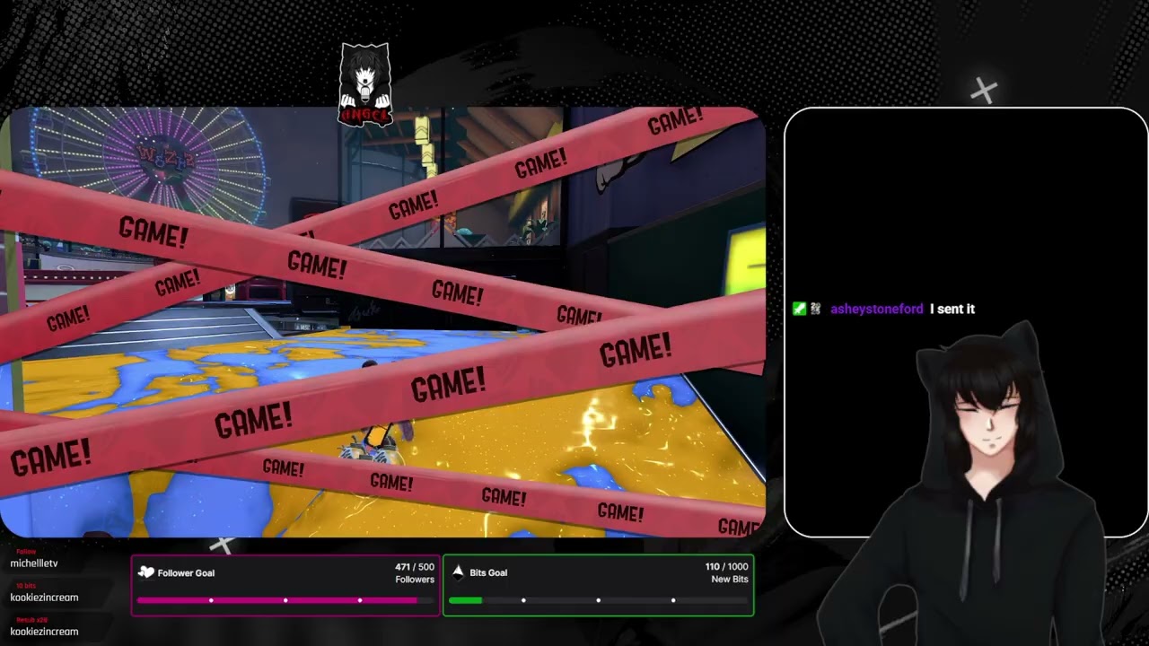 Neko femboy completely forgot the Splatfest was this weekend. (TEAM FAMILY FTW)