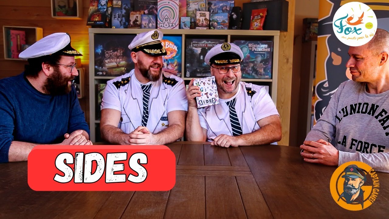 Sides - Découverte & Explications avec l'éditeur belge Captain Games !