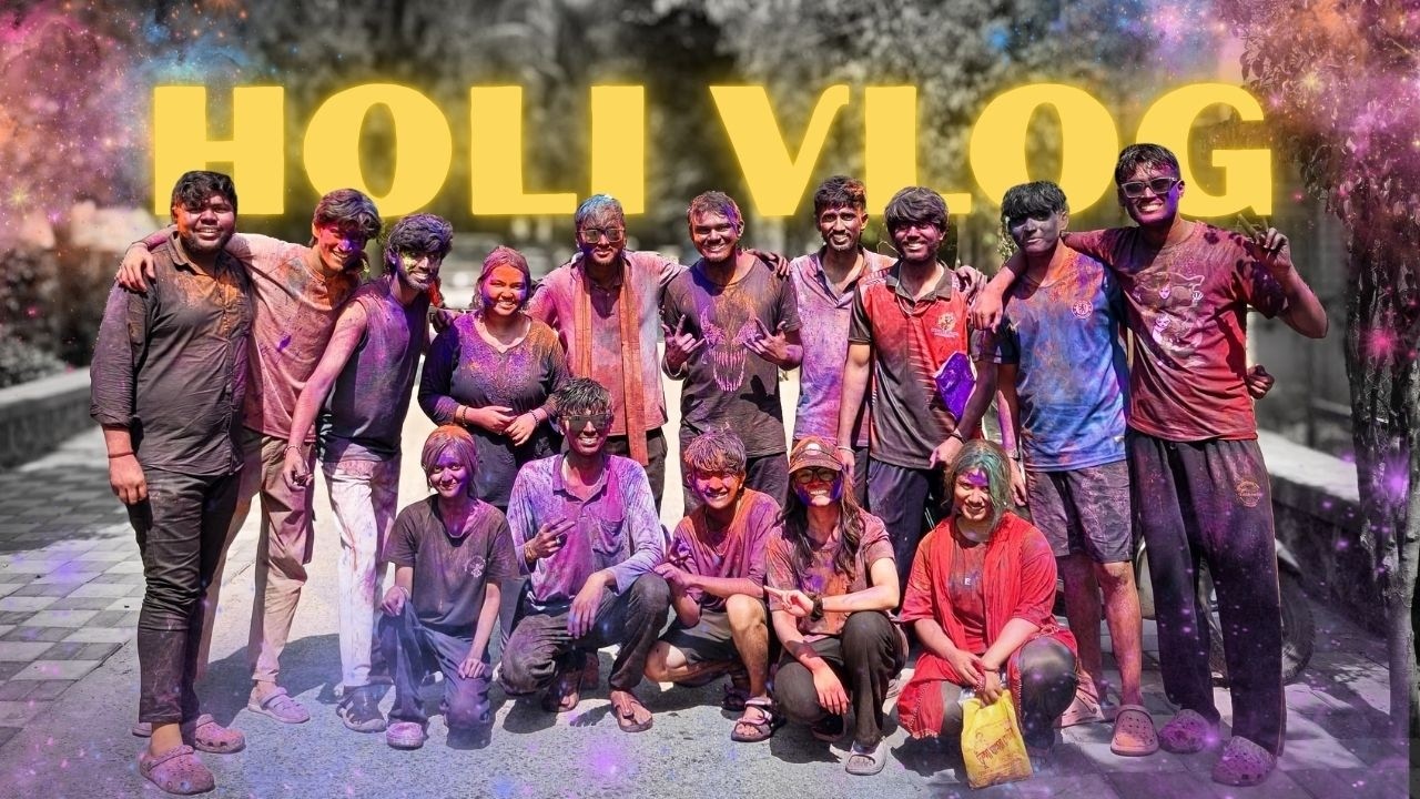 Full on DHAMAAL..! Holi Special Vlog