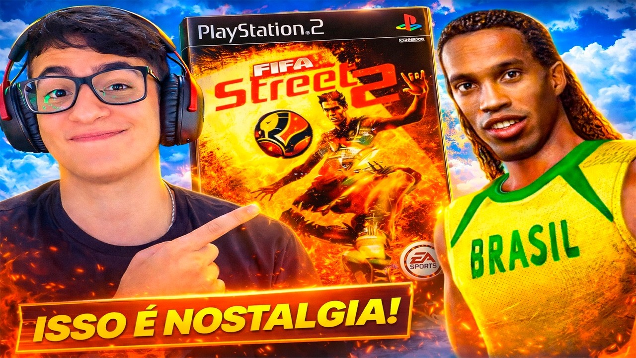 Joguei Fifa Street 2 depois de 20 ANOS! (NOSTALGIA)