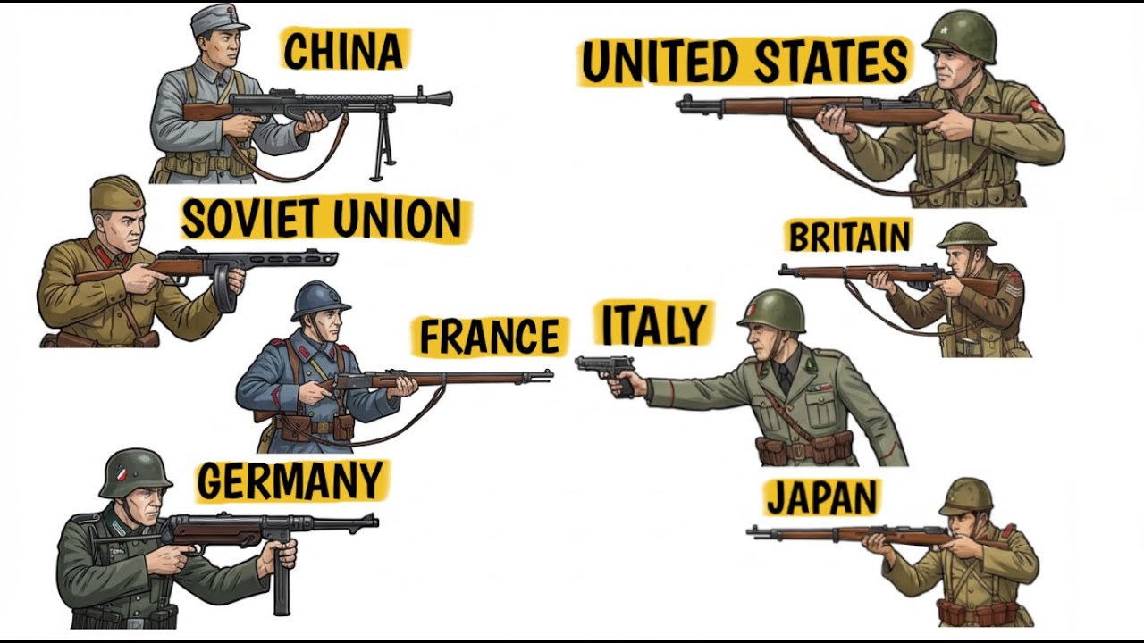 Every WW2 Country's Infantry Loadout RANKED